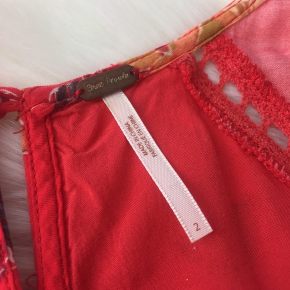 Eyes on you poppy combo floral mini dress - Picture 7 of 7